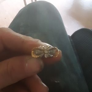 18kgold / white gold  real dimonds